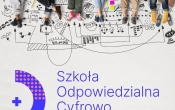 Szkoła odpowiedzialna cyfrowo. Logo fundacji. 