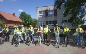 Wycieczka rowerowa z uczniami klasy VII (2)