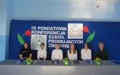 IX Powiatowa Konferencja Szkol Promujacych Zdrowie