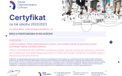 Certyfikat - Szkola Odpowiedzialna Cyfrowo