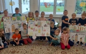 dzieci wykonaly plakaty Co dymi