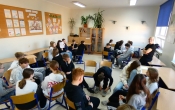 Uczniowie podczas warsztatow mediacji (4)