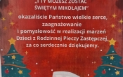 Podziekowanie za udzial w akcji - I ty mozesz zostac Sw. Mikolajem