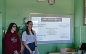 Spotkanie z przedstawicielkami LO im. Mikolaja Kopernika w Kaliszu  (2)