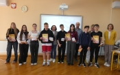 Uczestnicy konkursu z jury