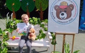 Filip na eliminacjach rejonowych- park Chopina Konin