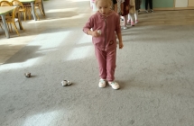 Rzuty papierowymi kulkami do celu