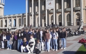 Uczniowie klas 8 w Licheniu 