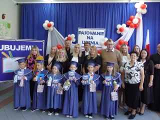 Pasowanie na ucznia 2025 SP Milaczew (1)