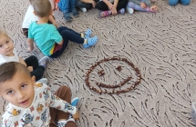 2. Usmiechnieta kasztanowa buzia.