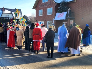 Koednicy przed palacem Heroda