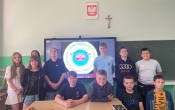 Uczniowie klasy 6- program Iskra Odpornosci